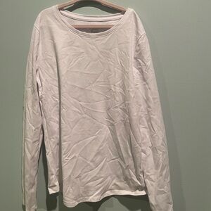 Wonder Nation White Long Sleeve Tee